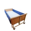 Ochraniacz na barierkę łóżka rehabilitacyjnego -odcienie niebieskiego